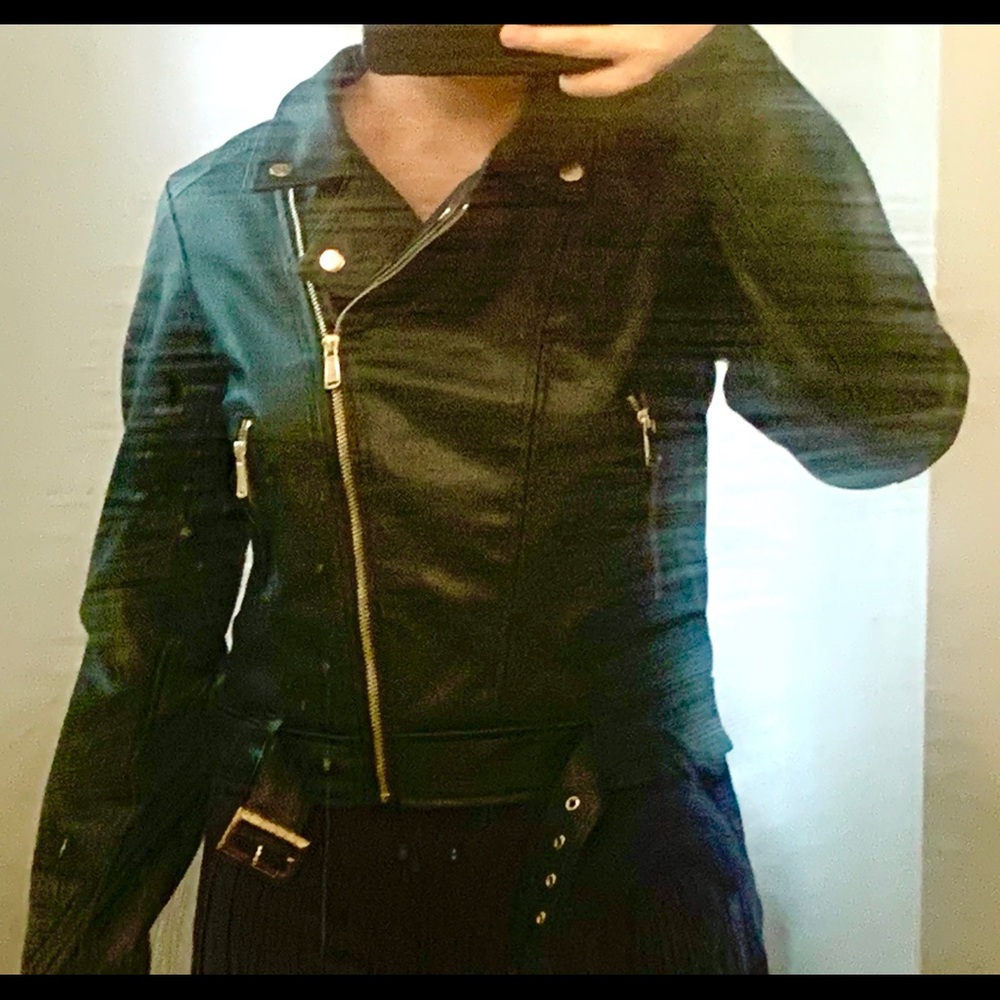 Leather jacket